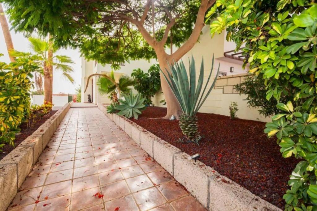 Private Pool 'Villa Vibe Tenerife' Sunset & Ocean View Chayofa Exterior foto