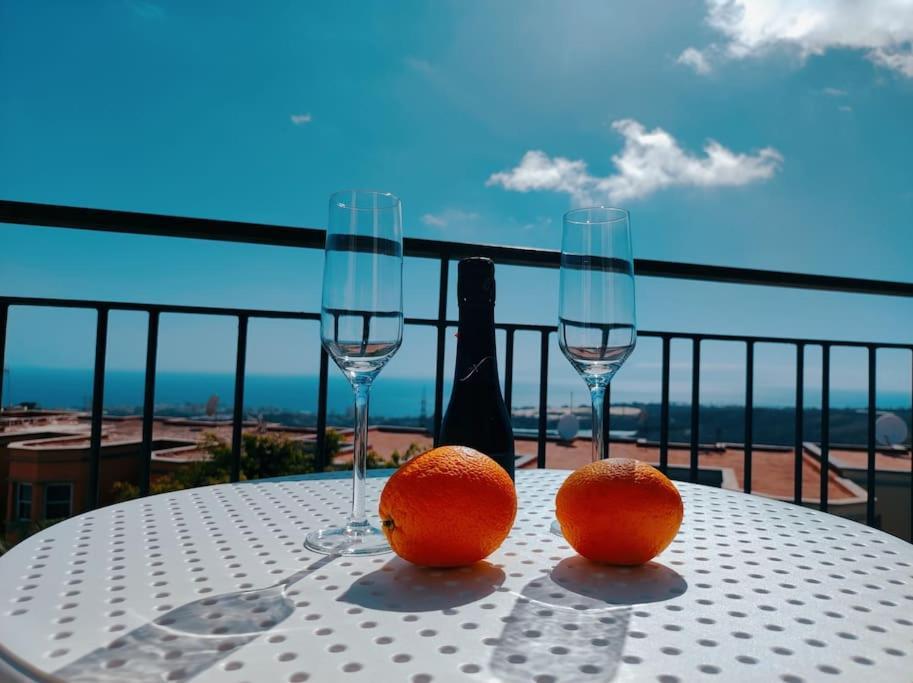 Private Pool 'Villa Vibe Tenerife' Sunset & Ocean View Chayofa Exterior foto